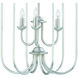 Bella 6 Light 16.25 inch Brushed Nickel Chandelier Ceiling Light