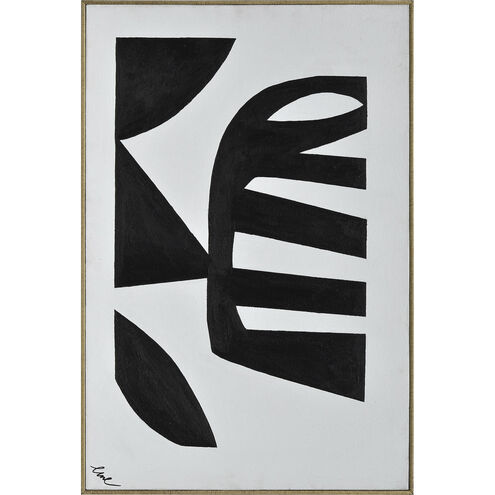 Rockwell Black/White Canvas Art, 2 Piece