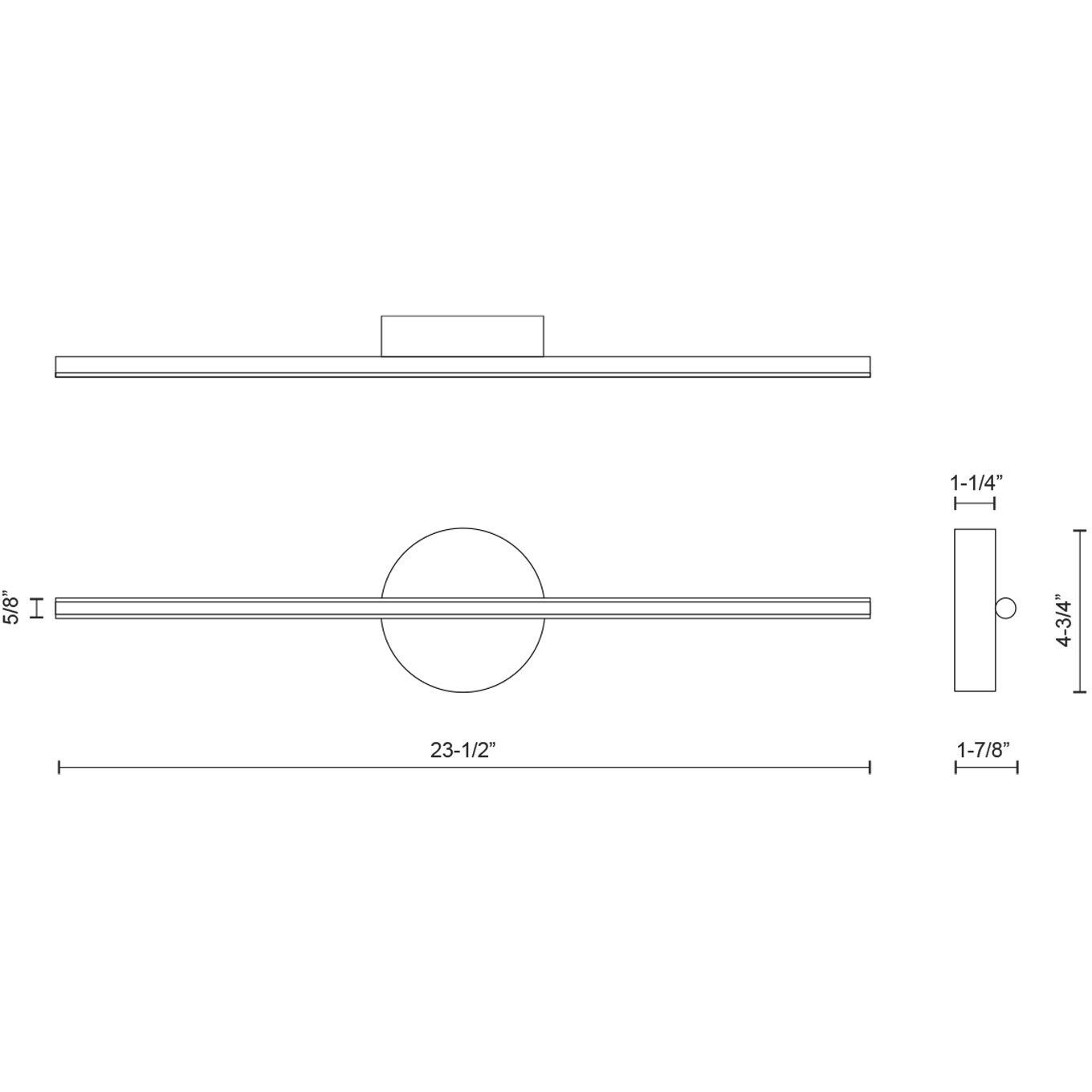 Chute Wall Sconce Wall Light in White