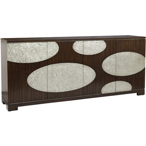Shimmering Spots 84.25 X 19 inch Credenza, Four-Door