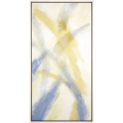 Pursuit Blue and Gray and Yellow Canvas
