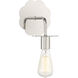 Stella 1 Light 6.25 inch Polished Nickel Wall Sconce Wall Light