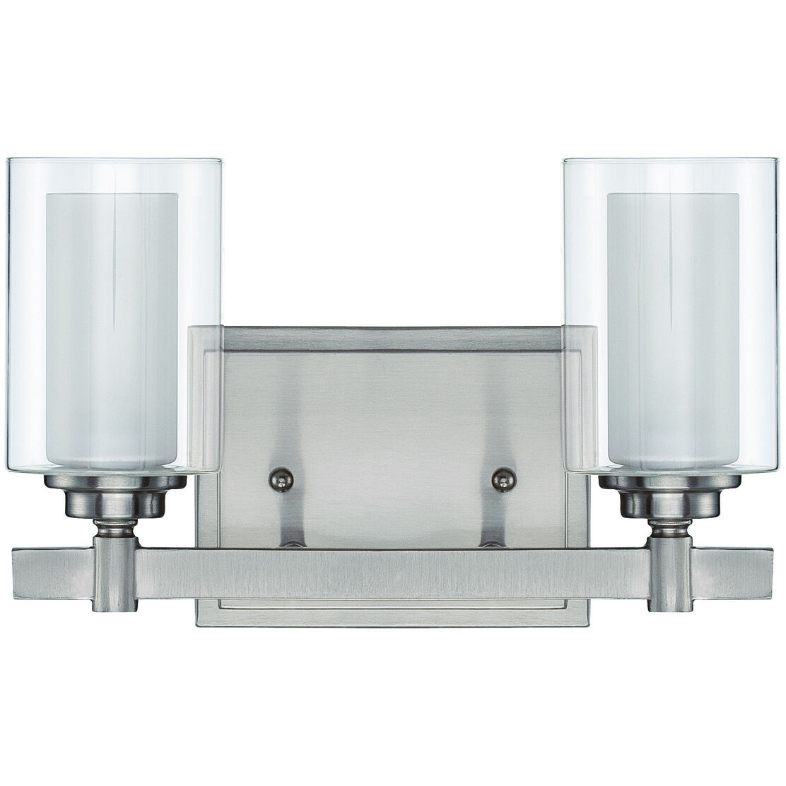 Neighborhood Celeste 2 Light 12 inch Brushed Polished Nickel Vanity Light Wall Light