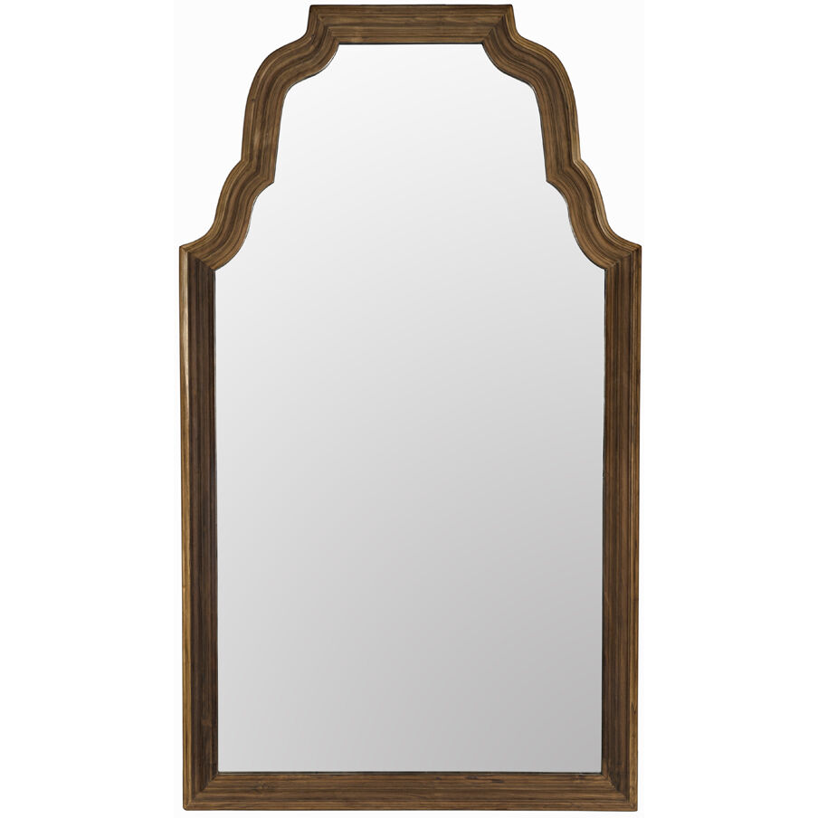 Reclaimed Teak 94 X 53 inch Clear Coat Flat Floor Mirror