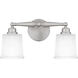 Cecilia 2 Light 16.00 inch Bathroom Vanity Light