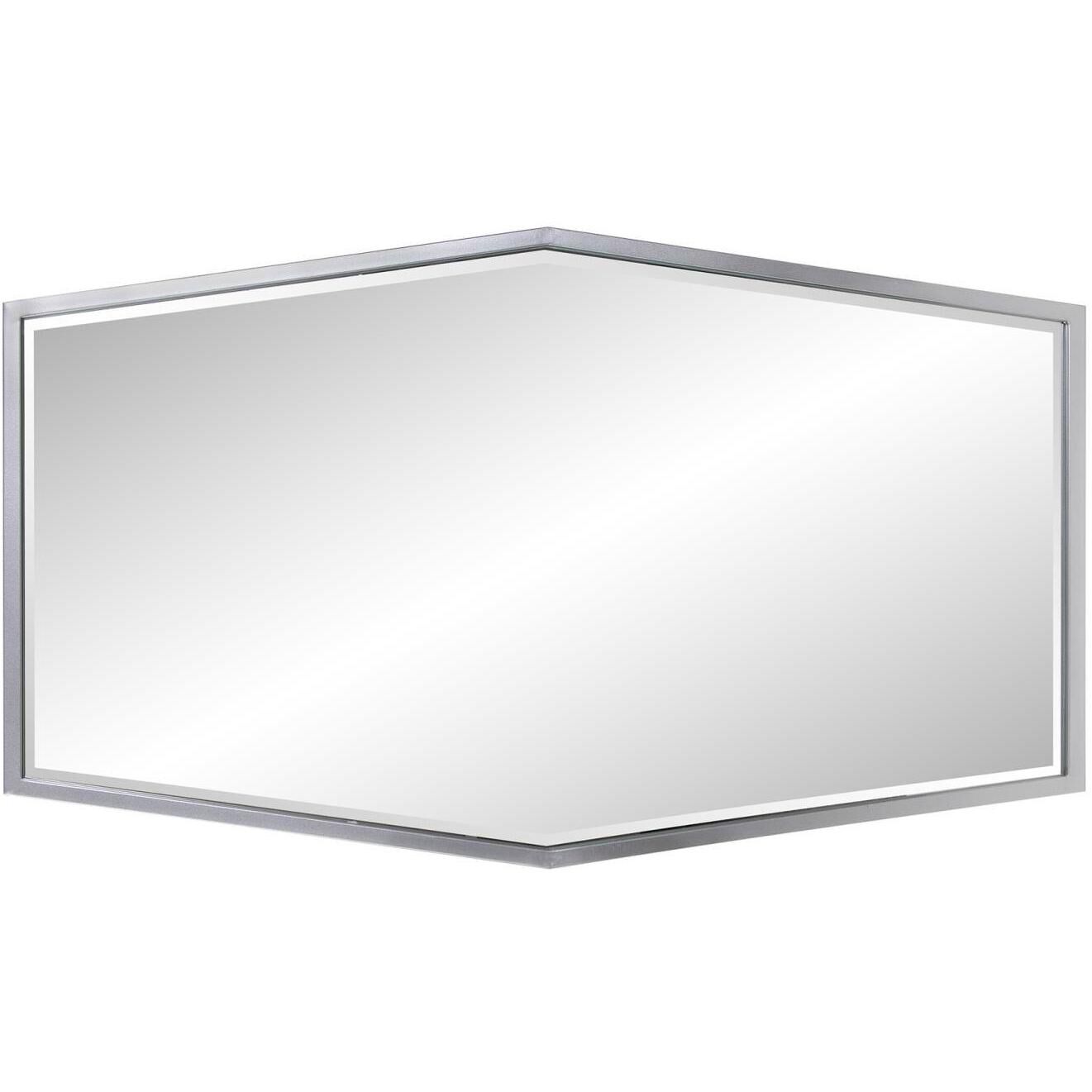 Dekland 46.75 X 27.75 inch Silver Mirror