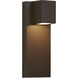 Sean Lavin Quadrate LED 13 inch Bronze Outdoor Wall Light, Integrated LED