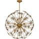 Esteracae 8 Light 36 inch Heirloom Gold Pendant Ceiling Light in Heritage