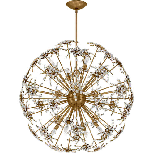 Esteracae 8 Light 36 inch Heirloom Gold Pendant Ceiling Light in Heritage