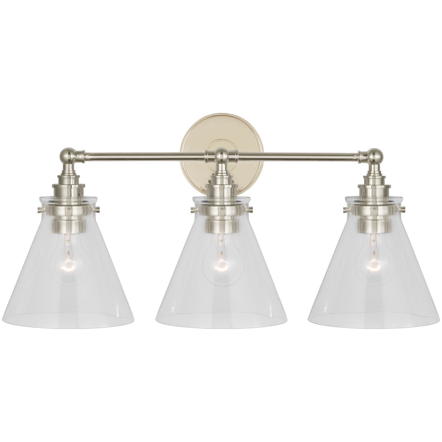 Chapman & Myers Parkington 3 Light 24.00 inch Bathroom Vanity Light