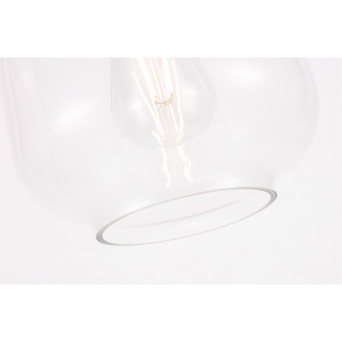 Collier 1 Light 7 inch Black Flush Mount Ceiling Light