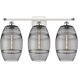Ballston Vaz 3 Light 28 inch White Polished Chrome Bath Vanity Light Wall Light