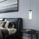 Art Glass 1 Light 5 inch Bronze Mini Pendant Ceiling Light