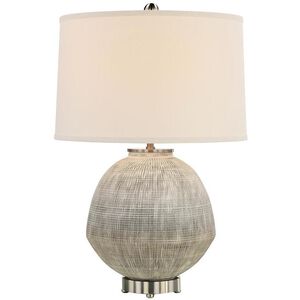 Crosshatch 29 inch Table Lamp Portable Light