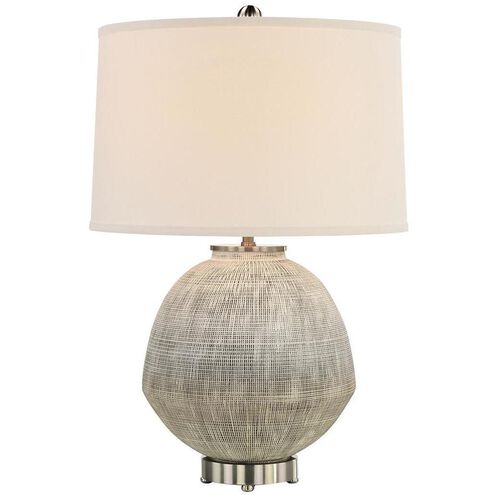 Crosshatch 29 inch Table Lamp Portable Light