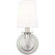 Katerina Wall Sconce Wall Light in Brushed Nickel