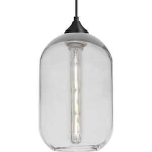 Omega 12 1 Light Black Cord Pendant Ceiling Light