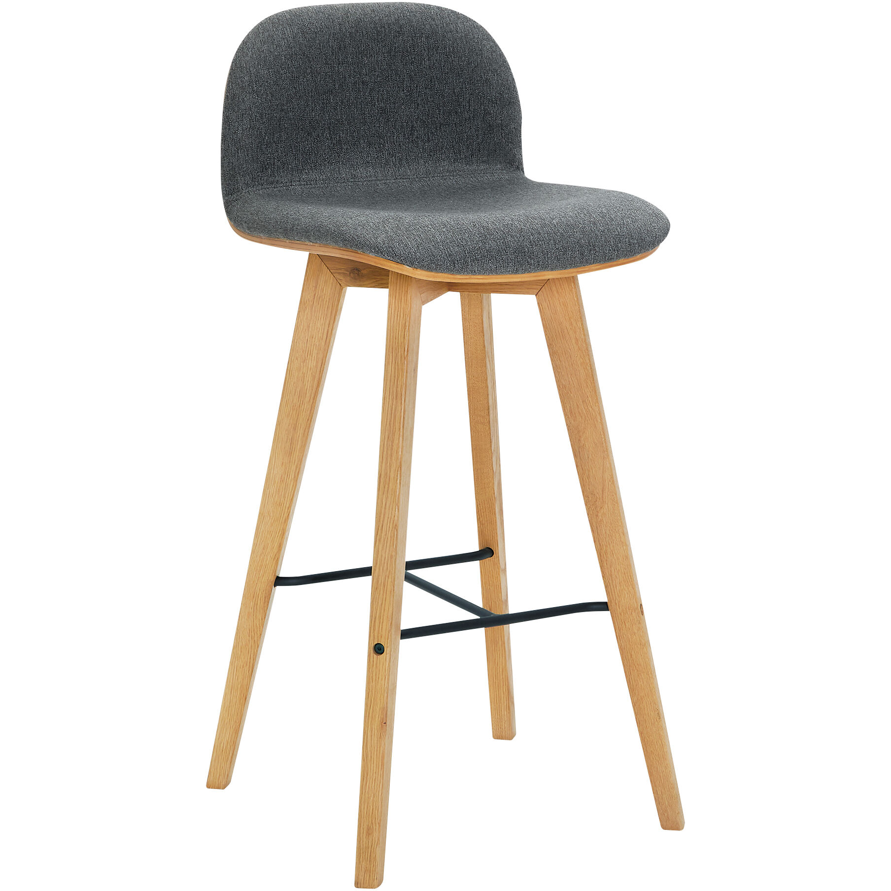 Napoli 38 inch Grey Barstool