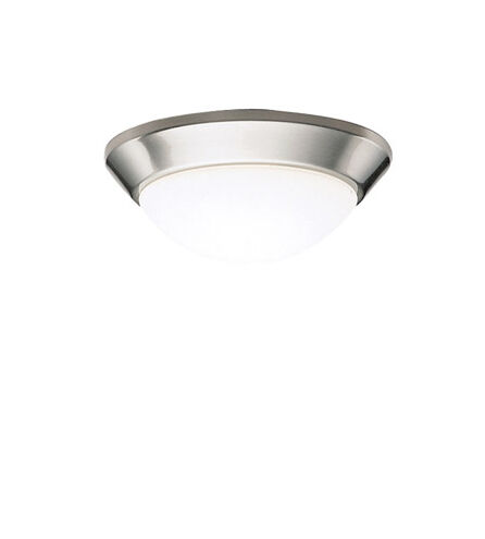 Ceiling Space 1 Light 10 inch Brushed Nickel Flush Mount Light Ceiling Light