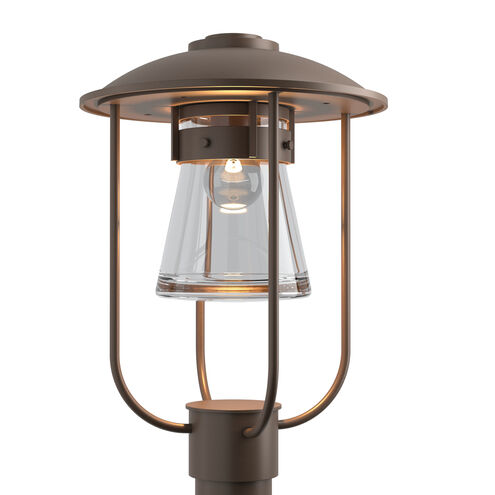 Erlenmeyer 1 Light 17.1 inch Coastal Bronze Outdoor Post Light