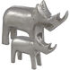 Kano 7.5 X 3.25 inch Rhino Sculpture, Large