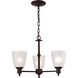 Jackson 3 Light 20 inch Oil Rubbed Bronze Chandelier Ceiling Light