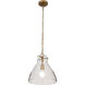 Sevara 1 Light 13.25 inch Legacy Brass Pendant Ceiling Light