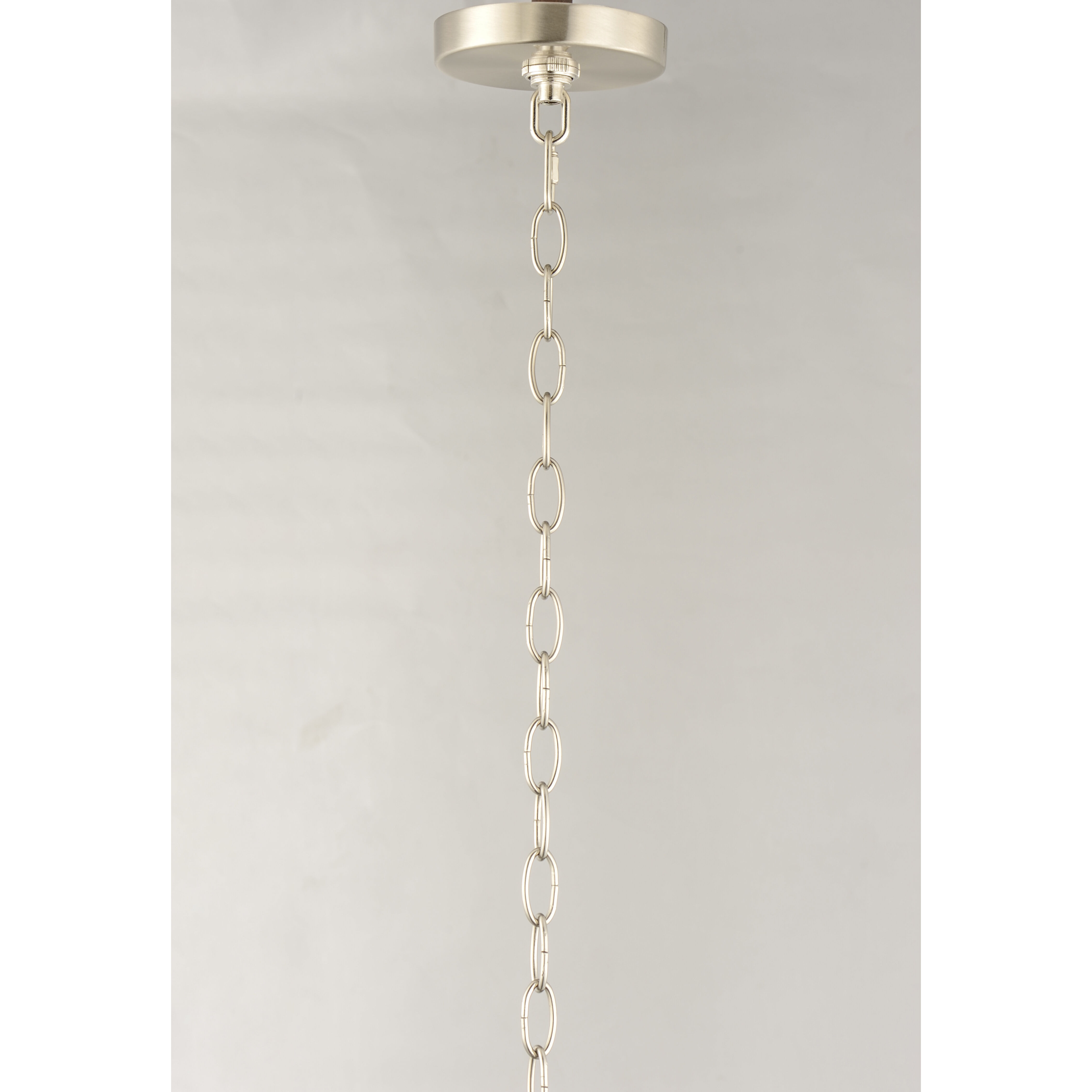 Provident 3 Light 10 inch Satin Nickel Chandelier Ceiling Light