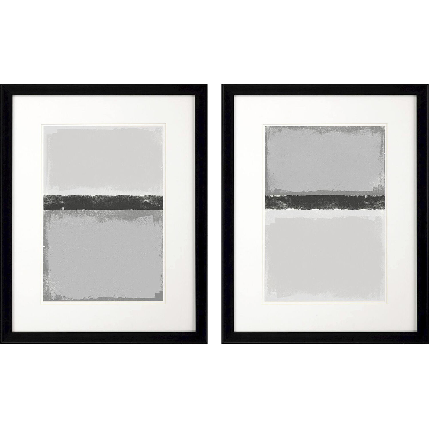 Abstract Gray and Black Framed Art, Propac