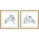 Animals Collection Green Framed Art