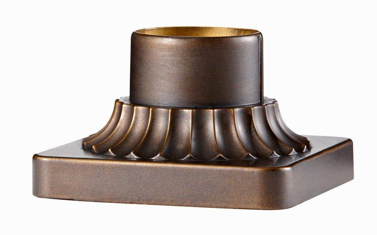 Outdoor Pier Mounts 5.75 inch Astral Bronze Pier Mount Base