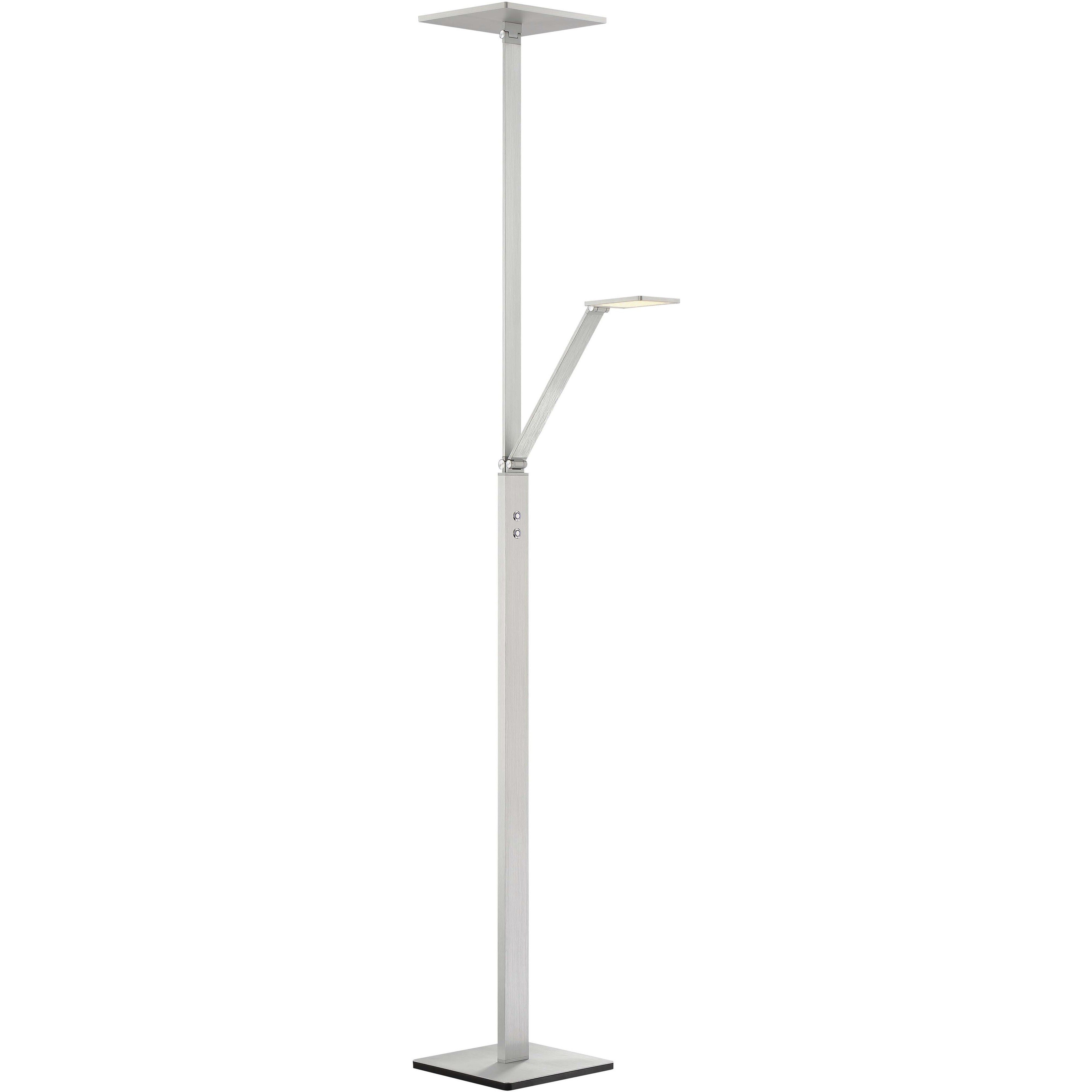 Task Portables 71 inch 25.00 watt Chiseled Nickel Floor Lamp Portable Light