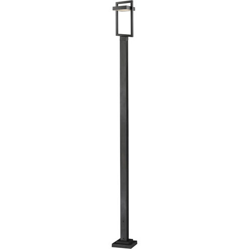 Luttrel LED 118 inch Black Outdoor Post Mounted Fixture