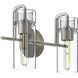 Niccol 2 Light 14 inch Brushed Nickel Vanity Light Wall Light