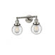 Franklin Restoration Beacon LED 17 inch Brushed Satin Nickel Bath Vanity Light Wall Light in Seedy Glass, Franklin Restoration