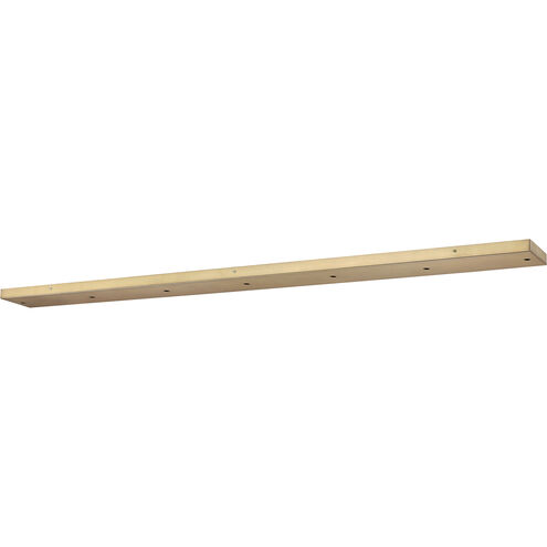 Multi Point Canopy Rubbed Brass Ceiling Plate