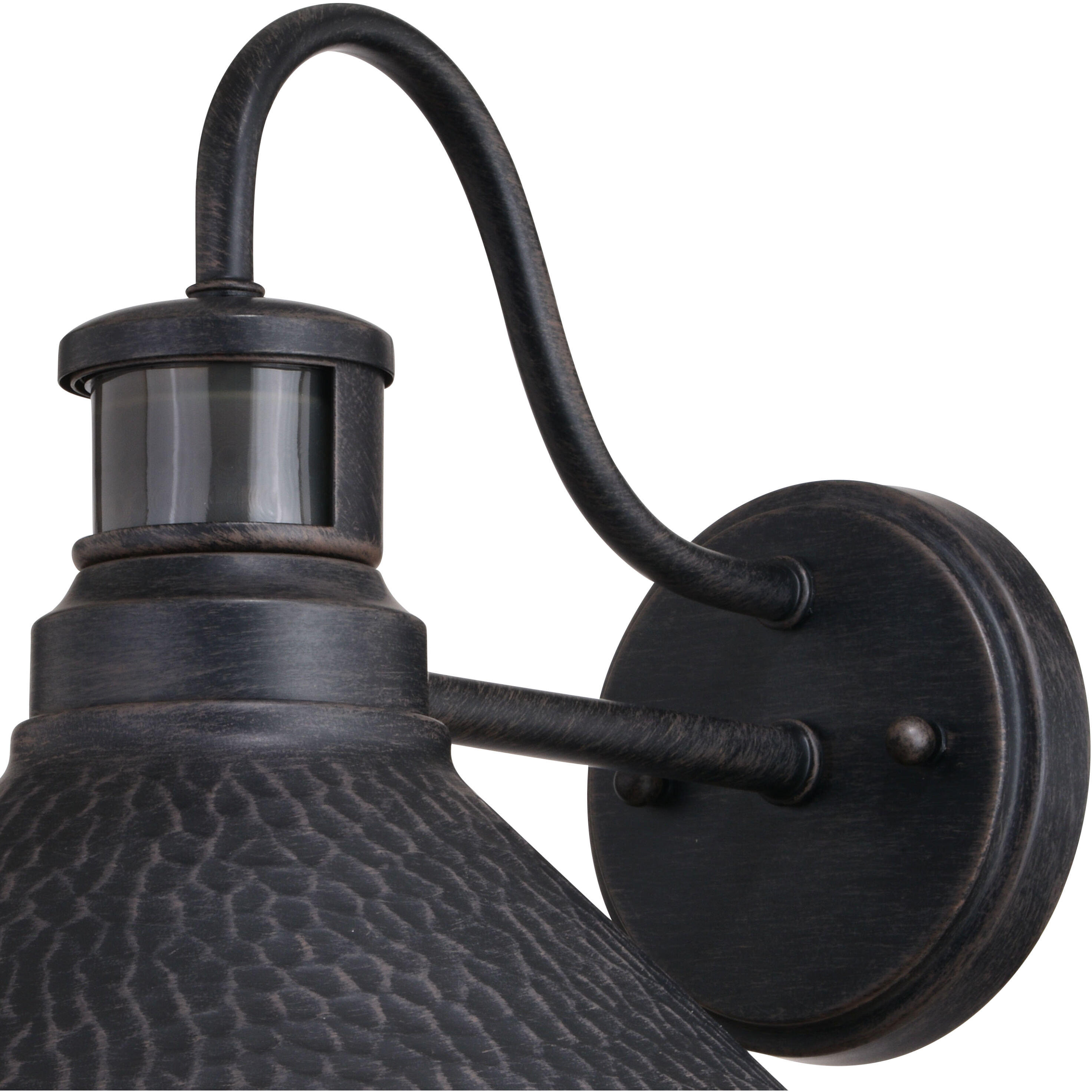 Outland Aged Iron and Light Gold Outdoor Motion Sensor