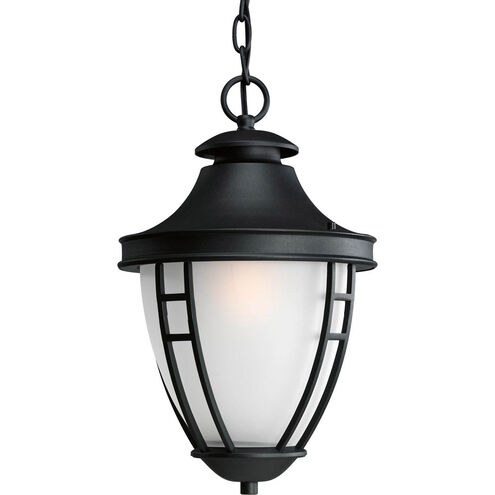Fairview 1 Light 11 inch Black Outdoor Hanging Lantern