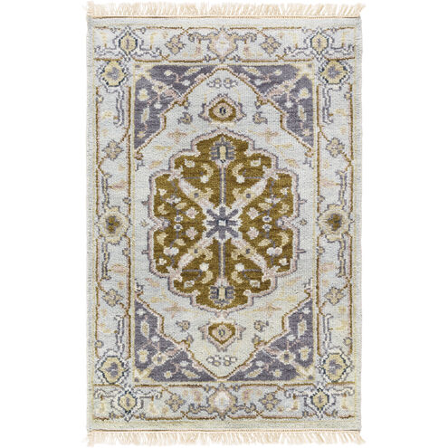 Zeus 36 X 24 inch Slate Rug in 2 x 3, Rectangle