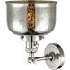 Franklin Restoration Large Bell LED 8 inch Polished Nickel Sconce Wall Light, Franklin Restoration