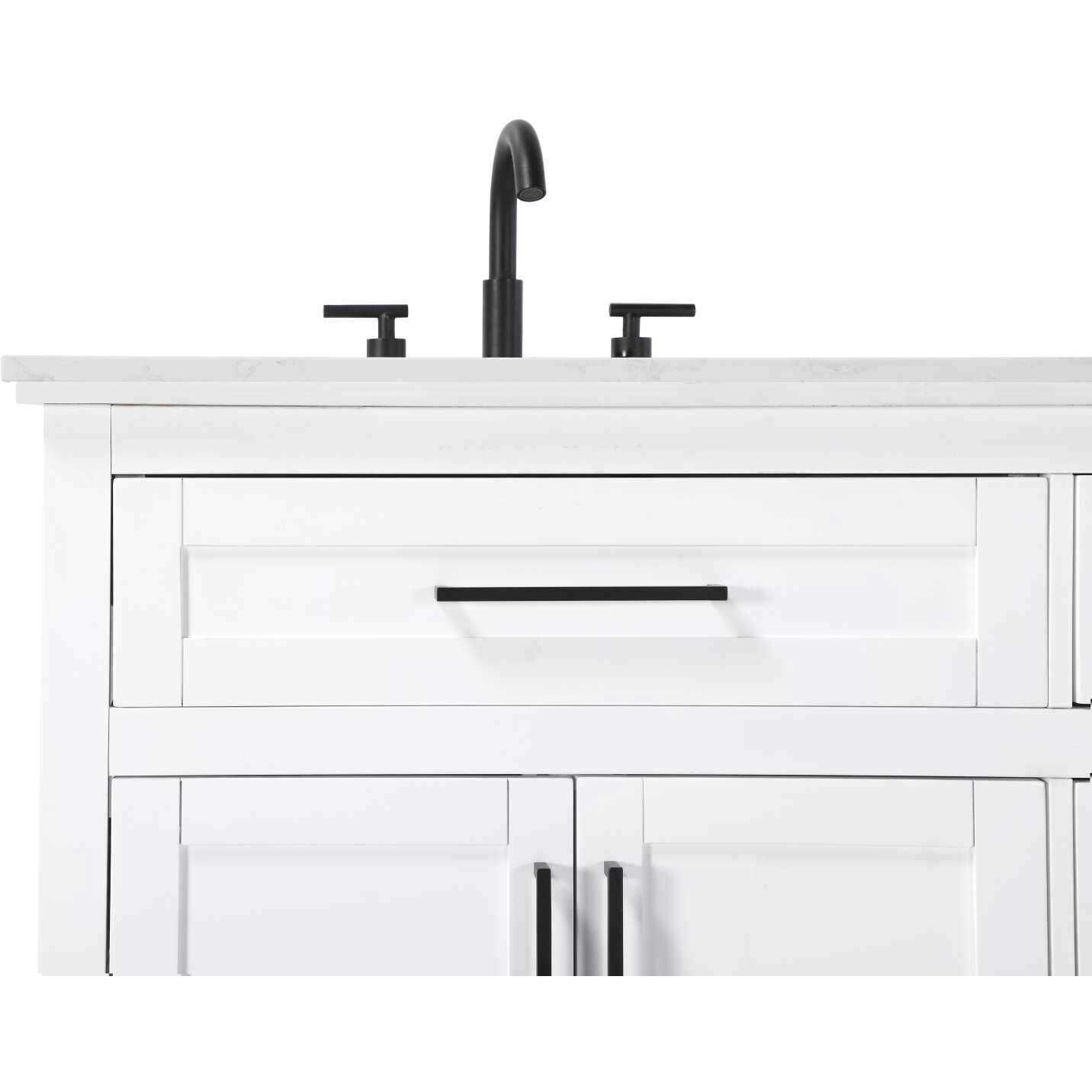 Remington 72 X 35 inch White Bathroom Vanity Cabinet