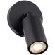 Cylinder LED 5.06 inch Black Outdoor Wall Lighting, WAC Limited