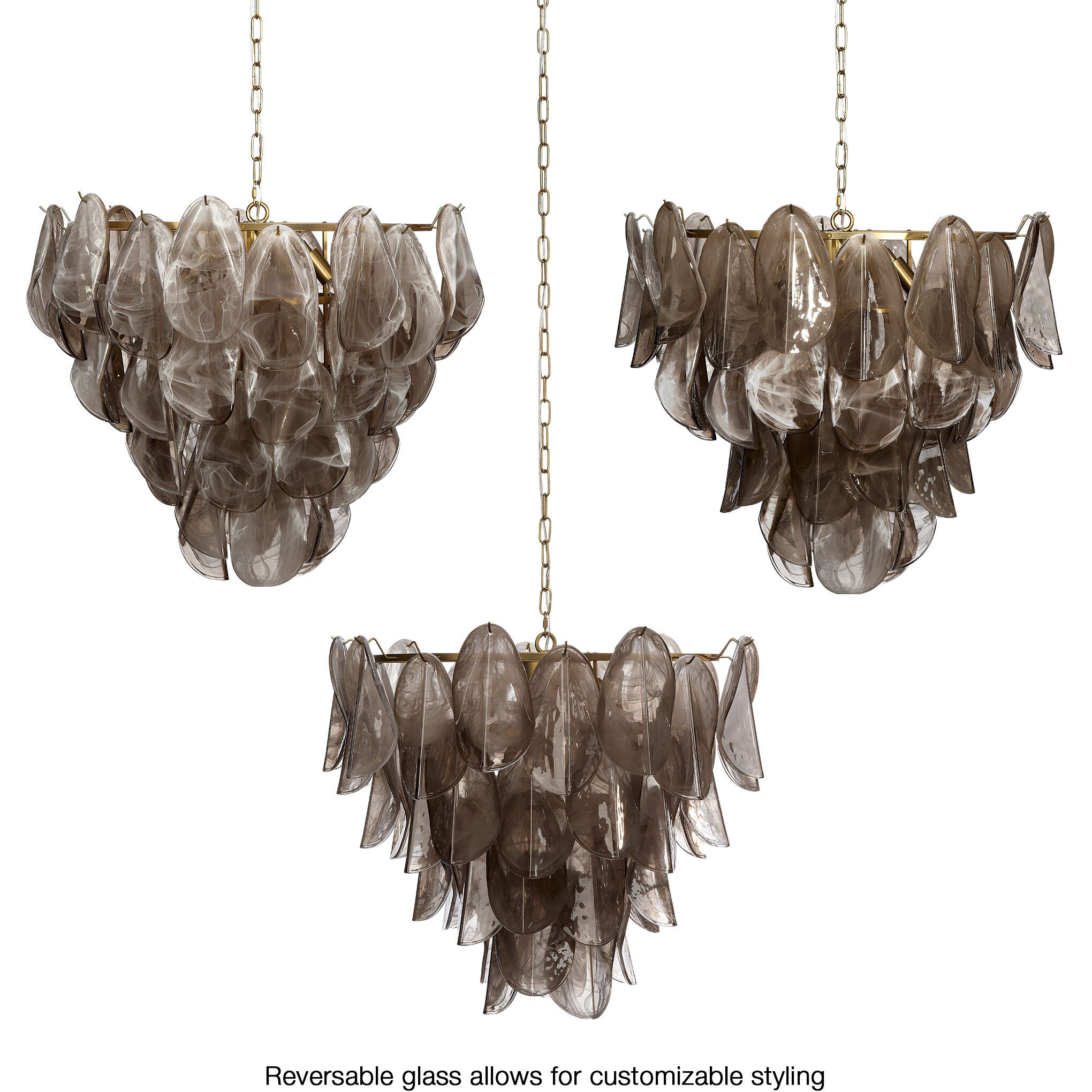 Magnolia 10 Light 30 inch Brass Chandelier Ceiling Light