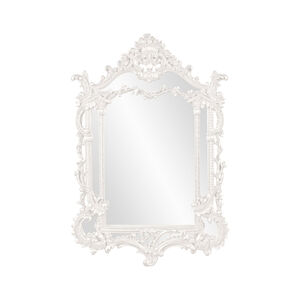 Arlington 49 X 34 inch Glossy White Wall Mirror