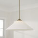 Gatsby 1 Light 22 inch Matte Brass Pendant Ceiling Light