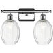 Ballston Preston 2 Light 16.25 inch Polished Chrome Bath Vanity Light Wall Light in Clear