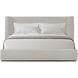 Maxwell Obsidian US King Bed, Wooden, Upholstered