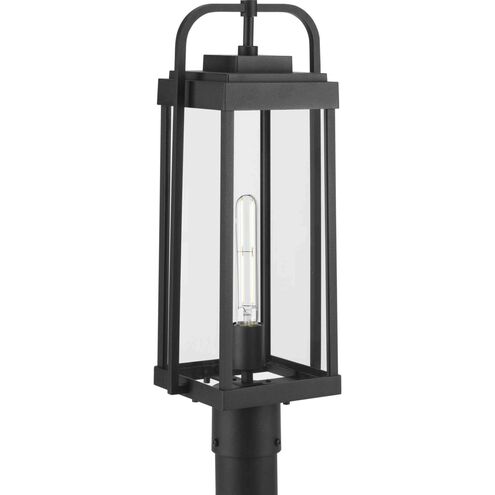 Walcott 1 Light 21.37 inch Textured Black Post Lantern