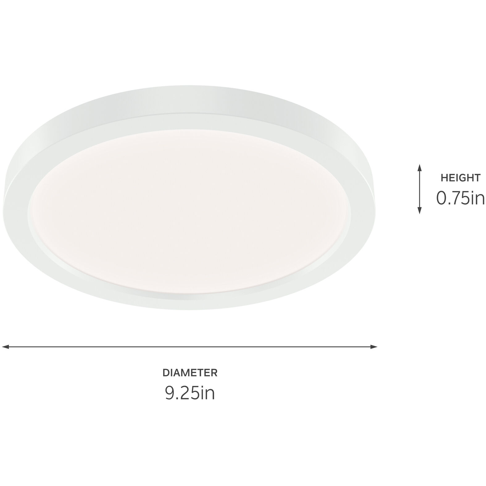 Ara LED White Flush Mount Light Ceiling Light