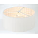 Lodelle 3 Light 19 inch Matte White Pendant Ceiling Light